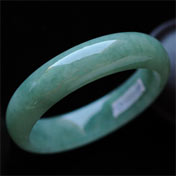 憶君似水緬甸老坑天然A貨滿綠翡翠玉手鐲 內徑58MM